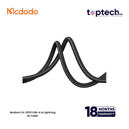 Mcdodo CA-2030 USB-A to Lightning 3A Cable - Image 3
