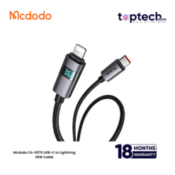 Mcdodo CA-6570 USB-C to Lightning 36W Cable