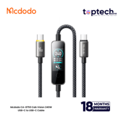 Mcdodo CA-8750 Cab Vision 240W USB-C to USB-C Cable